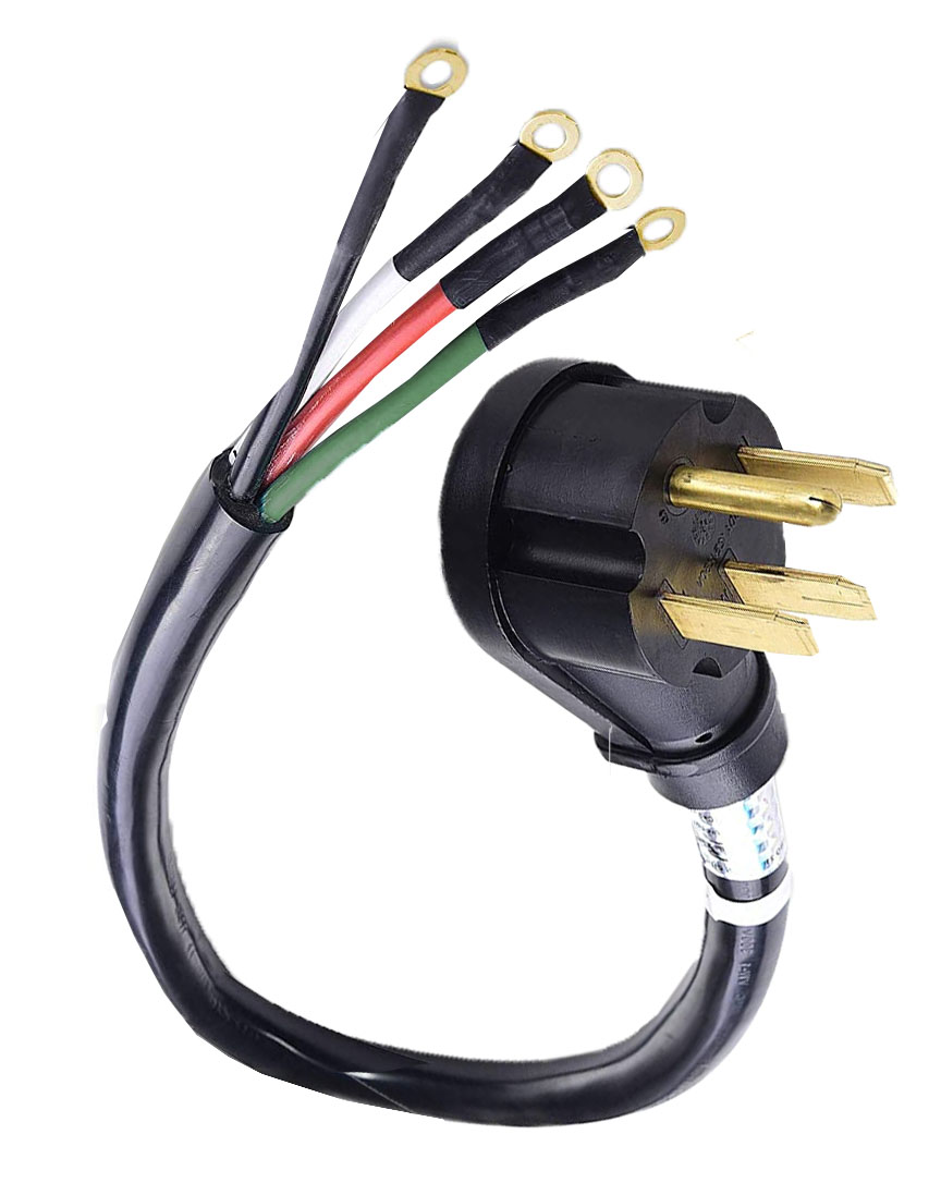 CS 4FTRAN-4W RANGE CORD 6+2/8+2  4FT BLA